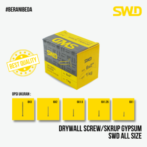 Drywall Screw / Skrup Gypsum (All Size)